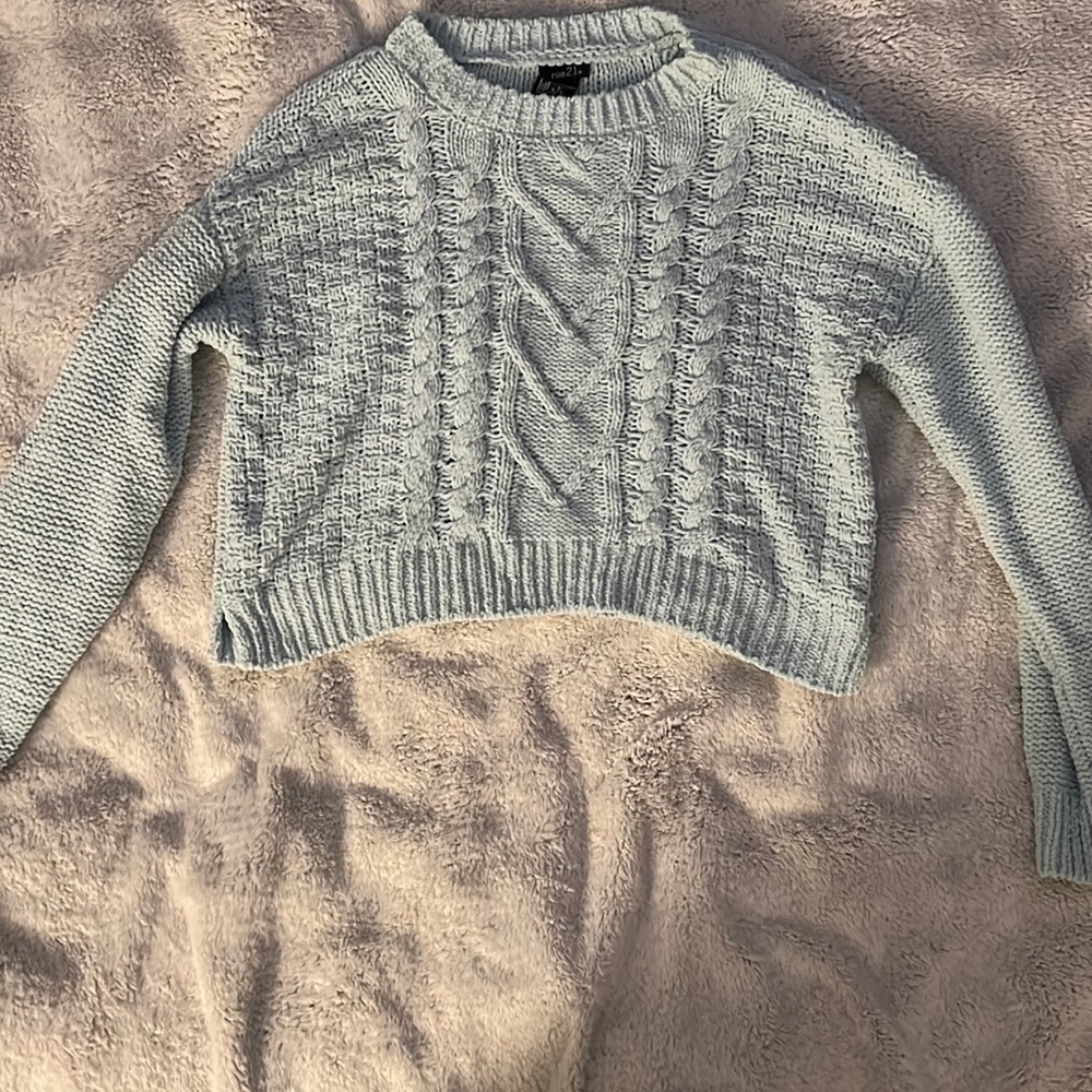 Rue21 light blue sweater